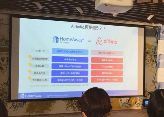 HomeAwayとAirbnbの違い HomeAwayとせとうちDMOの業務提携発表会