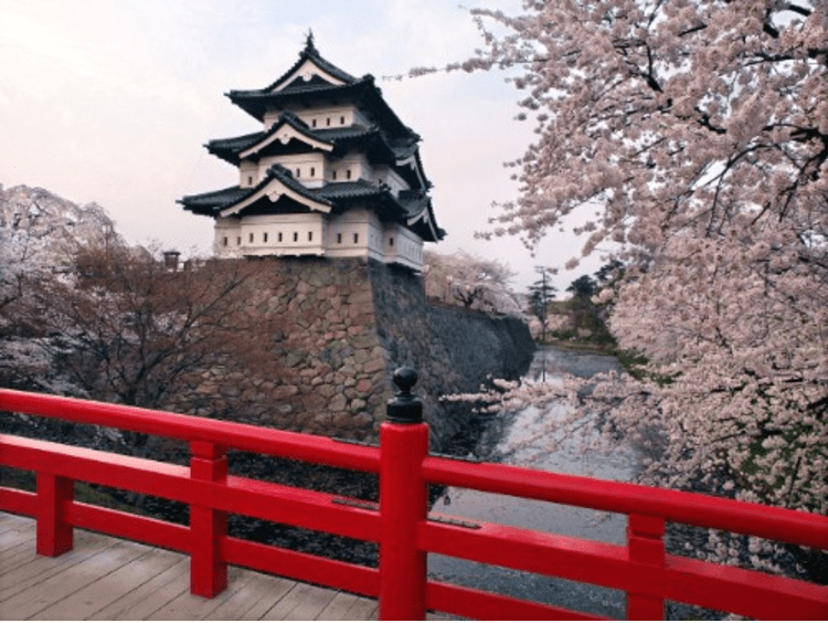 インフラを活用したイベントでの観光地域づくり事例7：桜の名所「弘前公園」の水質改善へ市と国が連携 観光庁より