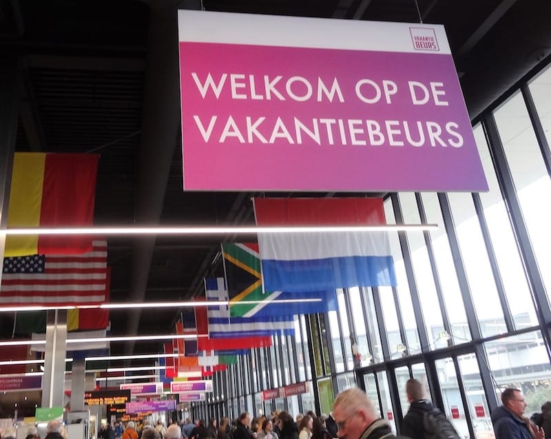 オランダ最大の国際旅行フェア「Vakantie Beurs」の現地の様子
